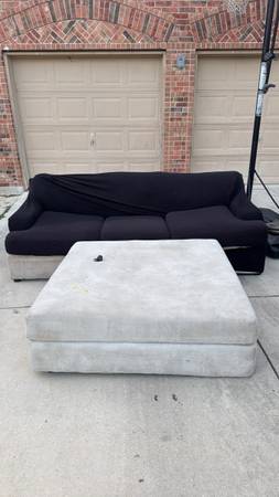Free couch and ottoman