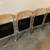 Mid Century MODERN Vintage Folding ITALIAN Chairs, 1970's, Set of 4 10 thumbnail