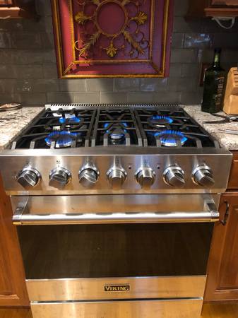 Viking Range 30” Stainless Steel 1