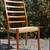 Stunning Restored Vintage Teak Svegards Ladder Back Dining Chair 1 thumbnail