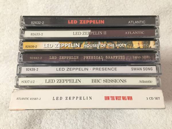 LED ZEPPELIN CD'S 1