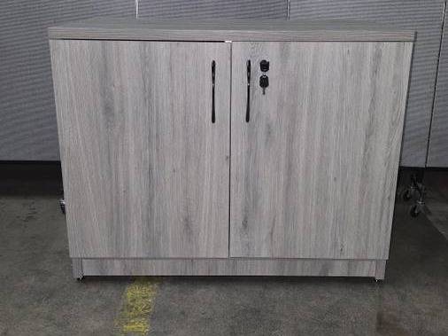 Pre-Owned 36" Assorted Grey 2-Door Storage Cabinet 1