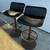 2 Vintage MCM Barstool Ilmari Tapiovaara Asko Mid-Century bronze base 7 thumbnail