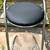 (Pair of) Deco/Mid-Century Cantilevered Tubular Stainless-Steel Stools 13 thumbnail