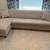 Large, Comfortable Gray Couch With Chaise Lounge 1 thumbnail