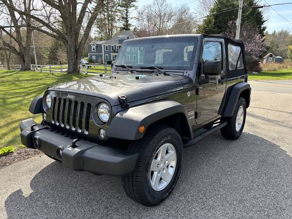 2017 Jeep Wrangler Sport Only 63 k miles - $21,995 (Kingston Ma.)63623753904899121