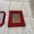 Trio of Red 4” x 6” Photo Frames 4 thumbnail