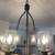 Chandelier - Pottery Barn - Bronze with Glass 4 thumbnail