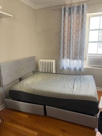 Full/Double Storage Bed + Mattress — $190 — MUST GO TODAY 1