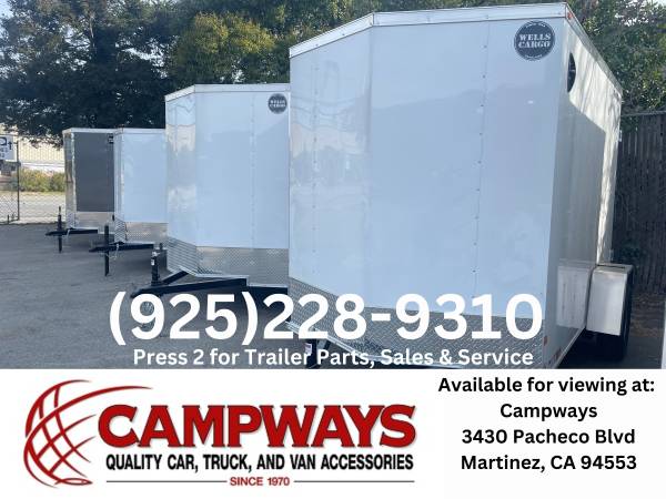 Wells Cargo FastTrac Enclosed Trailer 6x10 3K 1