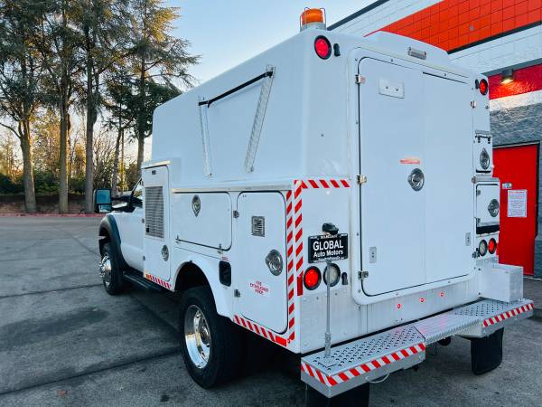 2013 FORD F-450 90K.MI.9FT.PELSUE CENTURYLINK UTILITY BOX TRUCK*SALE** - $23,800 (PORTLAND OREGON)63475188200065124
