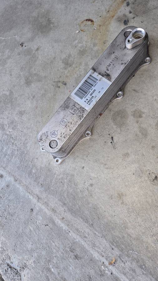 2018 Ghibli engine oil cooler