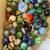 63 Old Playing Marbles. Nice Mixed lot 2 thumbnail