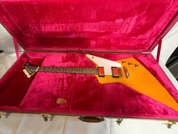 Epiphone 58 Explorer Korina Reissue w/ OHSC 1