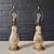 Pair of Vintage Hollywood Regency Ceramic Table Lamps w/ Rococo Fashio 3 thumbnail