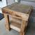 Rustic wood side table 1 thumbnail