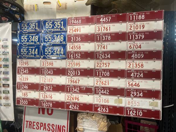 WANTED: Silver Bow License plates & collectibles 1