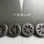 Tesla Model S 19 inch Tempest Wheels with Arachnid Covers and All Season Tires 1 thumbnail