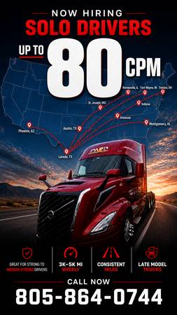 CDL A DRIVERS — $3,000+ WEEKLY AVAILABLE⚡ 1