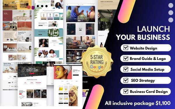 🚀💼 LAUNCH YOUR BUSINESS | 🌐 WEB DESIGN | 📲 SOCIAL MEDIA | 🔍 SEO | 1