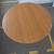 Knoll Dividends Round Table — 48" Sapele Veneer, X-Base — Refurbished 2 thumbnail