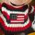 Disney Rare Mickey and Minnie Lg Patriotic Stuffed 24" with Sweaters 2 thumbnail