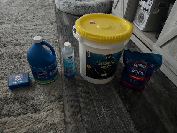 Various pool supplies 1