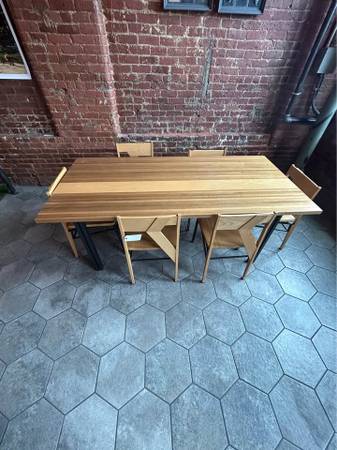 Custom made tables & chairs (read) 1