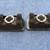 1969 CORVETTE FRONT AMBER SIDE MARKER LAMPS SET 9 thumbnail