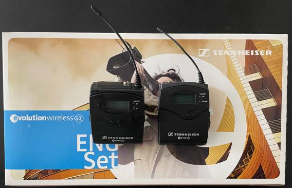 Sennheiser Evolution G3 ENG RF lav 1