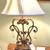 Bronze Scroll Lamp with Crystals-NOW 5 thumbnail
