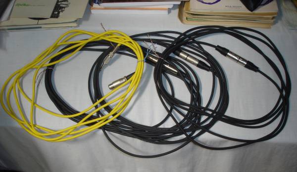 Mic Cables - 3 1