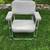Quality stainless steel padded folding marine deck chair.Boat chair 1 thumbnail