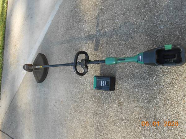 Weed eater & battery 1
