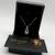 Infinity Twist Teardrop Pendant Necklace - VVS1 Moissanite Diamonds - 925 Sterli 3 thumbnail