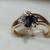 New 14K Sapphire and Diamond Ring 2 thumbnail