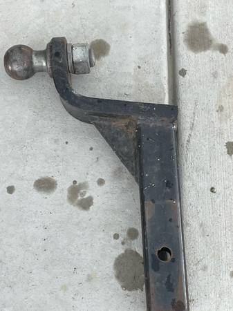 2” square Drop Hitch Receiver 1 7/8” ball 1