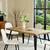 Homy Casa · Lancelot Modern Dining Table, Walnut Wood Finish 2 thumbnail