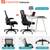NEO CHAIR High Back Mesh Chair Adjustable Height and Ergonomic Design 5 thumbnail