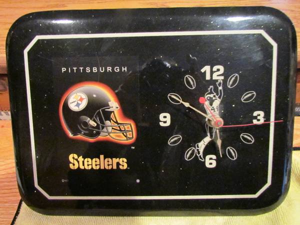 Steelers Wall Clock 1