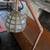 Custom Copper Riveted Deco Floor Armchair Reading Lamp - Unique Piece 8 thumbnail