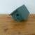 NEW Handcrafted Rustic Wood Green Birdhouse 1 thumbnail