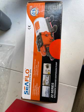 Seaflo auto demand diaphragm pump - never been used 1