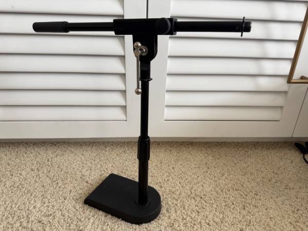 Proline MS112 Desktop Boom Mic Stand - $40 (Westwood Los Angeles CA)63471426967427122