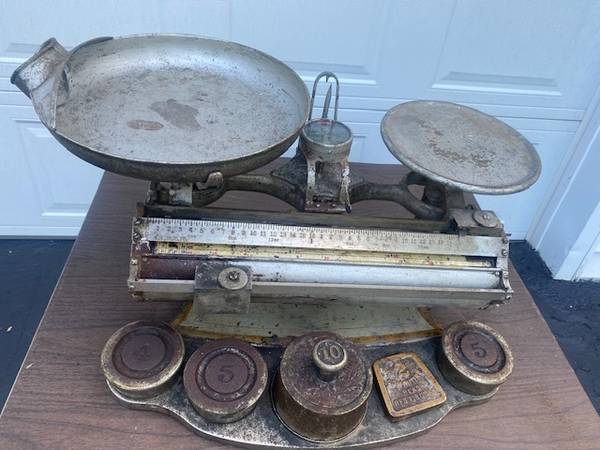 Vintage Computing Scale Co of Ohio - store balance scale 1