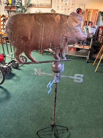 Antique Pig Weathervane 1