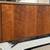 Mid Century Modern Lockable Executive Desk Mid Mod Finish Back Vintage 4 thumbnail