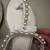 SheSole White Thong Style Sandals Faux Pearl Rhinestone Embellished SZ6 3 thumbnail