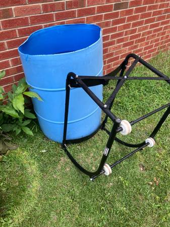 55 gallon Drum Barrel Cradle Dolly 1