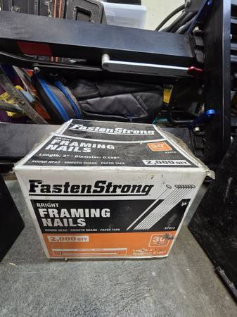 Half Box - Bright Framing Nails 1